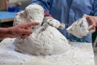 Modellierende Hände Modellierende Hände